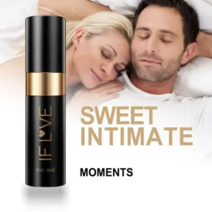 IF LOVE Men’s Delay Spray – Alcohol-Free Confidence Formula – Fast Acting Intimate Care Spray