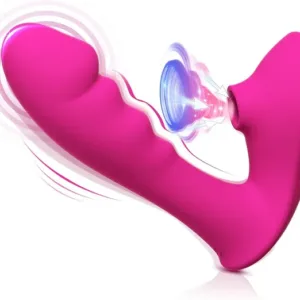 Ayara's Wellness Massager - G-Spot Vibrator, 2 in 1 Sex toys women Clitoris Licking Dildo Sucking Vibrators